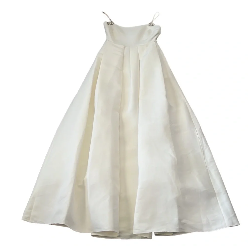 SOLD - NWT Sachin & Babi Ivory Gwen Gown #S221B53-103 Size 2 Reg. $895 - Picture 7 of 12